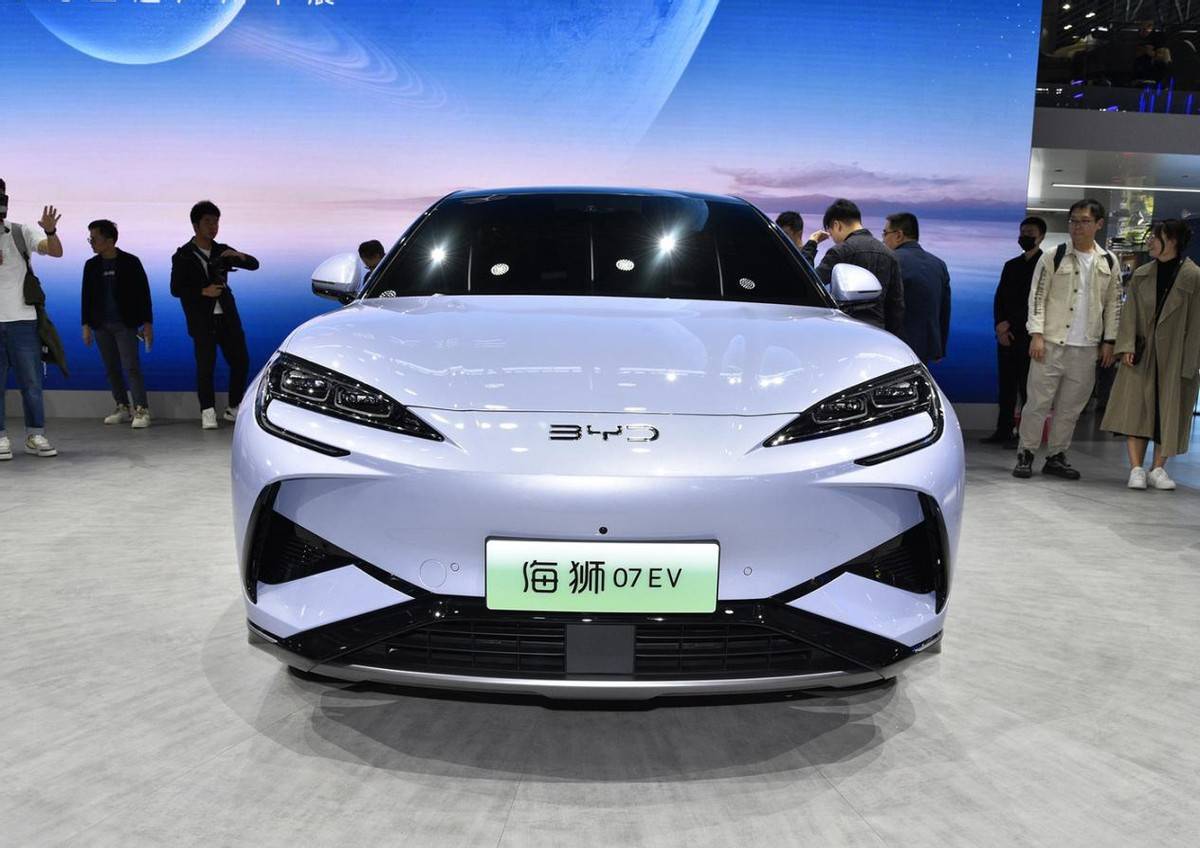 比亚迪海狮07 EV将于明年上市，造型年轻动感，能否成为爆款？2
