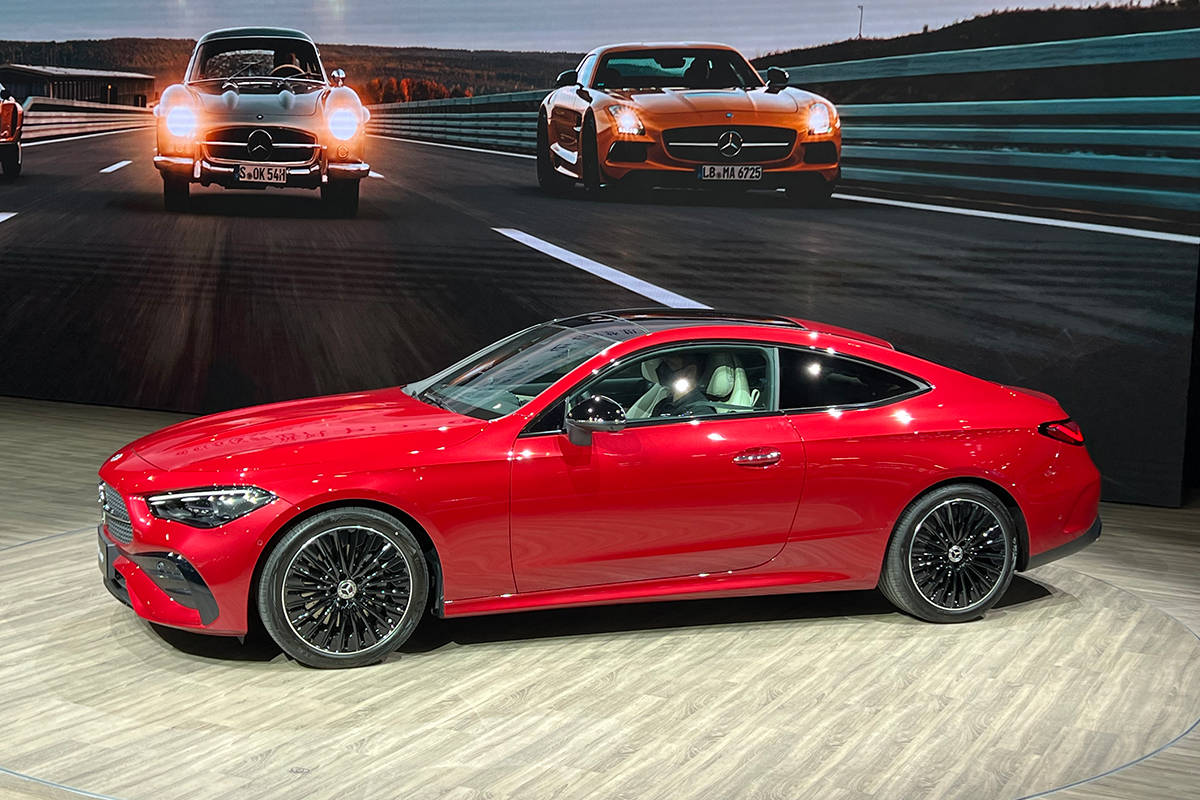 2023广州车展：奔驰CLE轿跑车国内首秀1