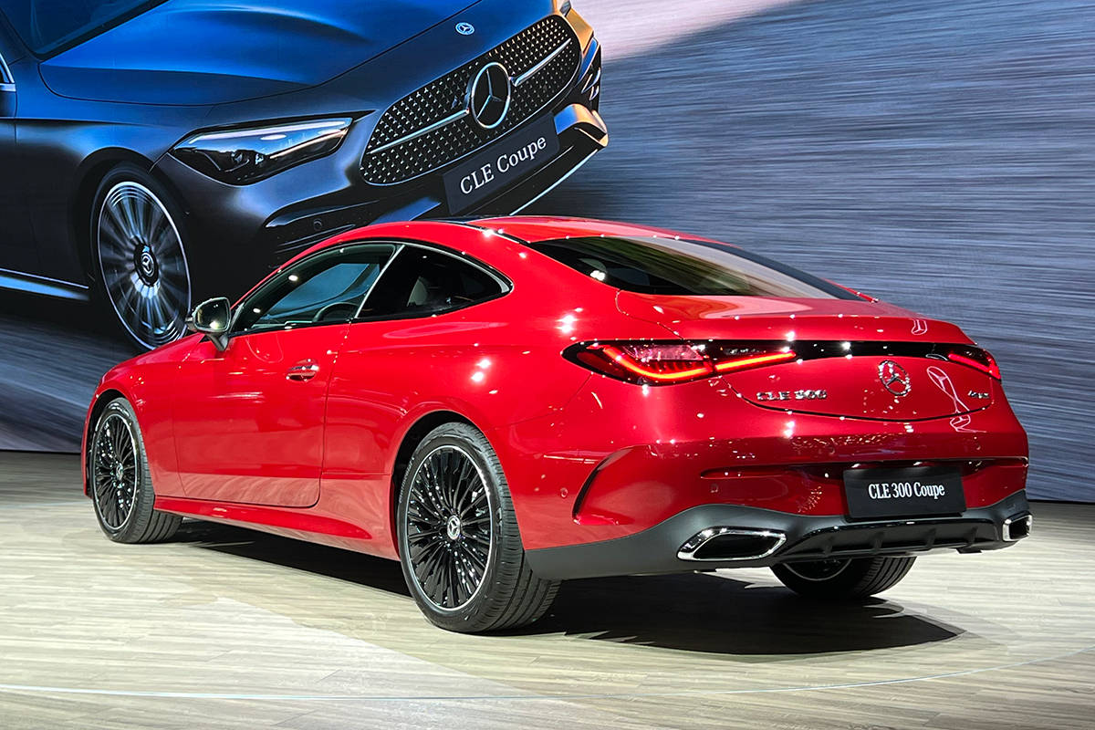 2023广州车展：奔驰CLE轿跑车国内首秀2